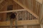 birch railing